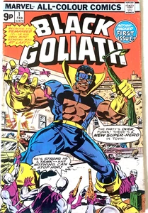 BLACK GOLIATH. NUMBER 1.  RON WILSON-COVER. 1976. VG/FN. KEY ORIGIN & 2ND APP. - Picture 1 of 7