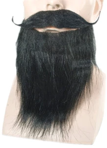 Full Goatee & Mustache Set - Lacey Wigs - Picture 1 of 1
