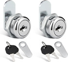 Truck Tool Box Locks, 2-Pack 5/8" Cylinder Key Alike Cam Lock Replacement Kit