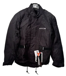 Buffalo Raider Textile Motorbike Jacket Sz M Waterproof Armour Removable Lining - Picture 1 of 21