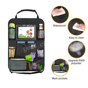 Car Back Seat Organizer for Snacks Drinks Toy Umbrellas Back of Seat Organizer - Picture 1 of 7