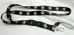 Unisex Black&Off White Jack Skeleton 15" lanyard-New!!!Jack Skeleton Keychain - Picture 1 of 1