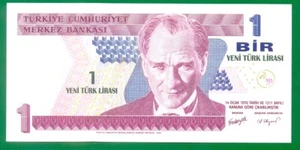 Türkei 1 neue Lira 2005 P216 UNC - Bild 1 von 2
