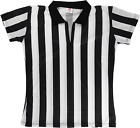 Crown Sporting Goods Womens Official Striped Referee /Umpire Jersey