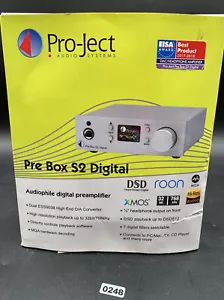 Pro-Ject Preamplifier Pre Box S2 Digital Silver - Picture 1 of 8