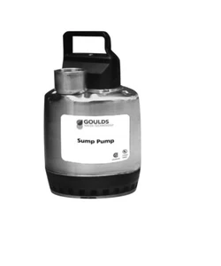 Goulds LSP0311AT 1/3HP Submersible Sump Pump 115V Piggyback Wide Angle Switch - Picture 1 of 1