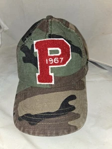 POLO RALPH LAUREN BRAND NEW 1967 "P" PATCHES CAMO HAT 1 OF 1 - Picture 1 of 4