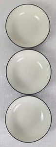 3er Set Noritake Colorwave Graphitrand 7" Müslischalen Steinzeug 8034Y - Bild 1 von 9