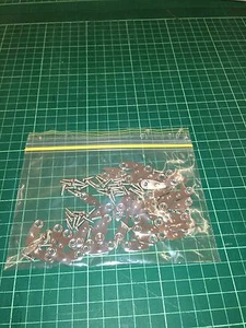pack of 50 picture framing turnbuttons with screws 20mm Long - Picture 1 of 1