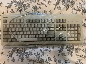 Dell Keyboard SK-8000 QuietKey PS/2 Cable New Vintage Old Stock - Picture 1 of 5