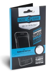 Gadget Guard Clear Black Ice Tempered Glass Screen Protector for HTC One M9 - Picture 1 of 3