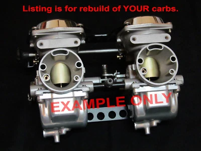 Yamaha 1973-1982 Carb Rebuild SERVICE XS400 XS500 XS 650 VINTAGE - Image 1 of 4
