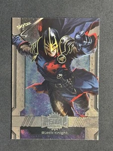 88 Black Knight 2024 Avengers Marvel Metal Universe Skybox Upper Deck - Picture 1 of 2