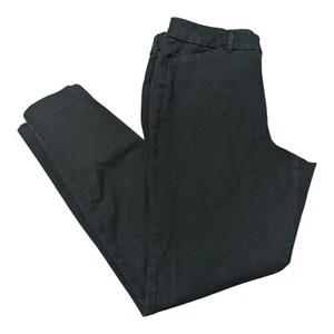 Old Navy Sz 12 Dark Green High-Rise Pixie Skinny Pant Secret-Smooth Pockets - Picture 1 of 5