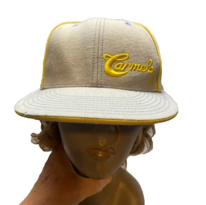 Air Jordan Wings Hat Cap 7 3/8 Baseball Jumpman Carmelo Anthony Wool Gray Beige - Picture 1 of 17
