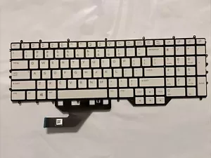 DELL ALIENWARE M17 R2 KEYBOARD BACKLIT US English CH2XF 0CHX2F D1 - Picture 1 of 6