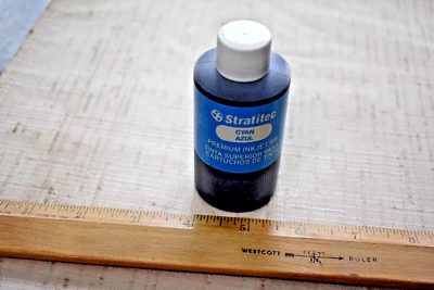 Stratitec Premium Inkjet Printer Ink Refill 85ml Bottles Magenta Yellow Cyan - Image 1 of 3