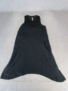 Madewell Dress Womens Xs Black Silk - Picture 1 of 10
