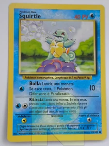 Squirtle ® Set Base 63/102 ® Comune ® Pokemon ® Italiano ® EX+ - Picture 1 of 4