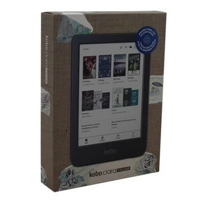 Kobo Clara Colour eBook-Reader schwarz 6 Zoll Farbdisplay 16 GB - Bild 1 von 2