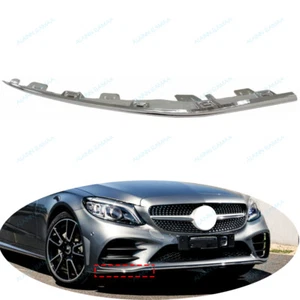 RH Front Bumper Molding Trim For Mercedes Benz W205 C C180 C200 C300 2019-2021 - Bild 1 von 3