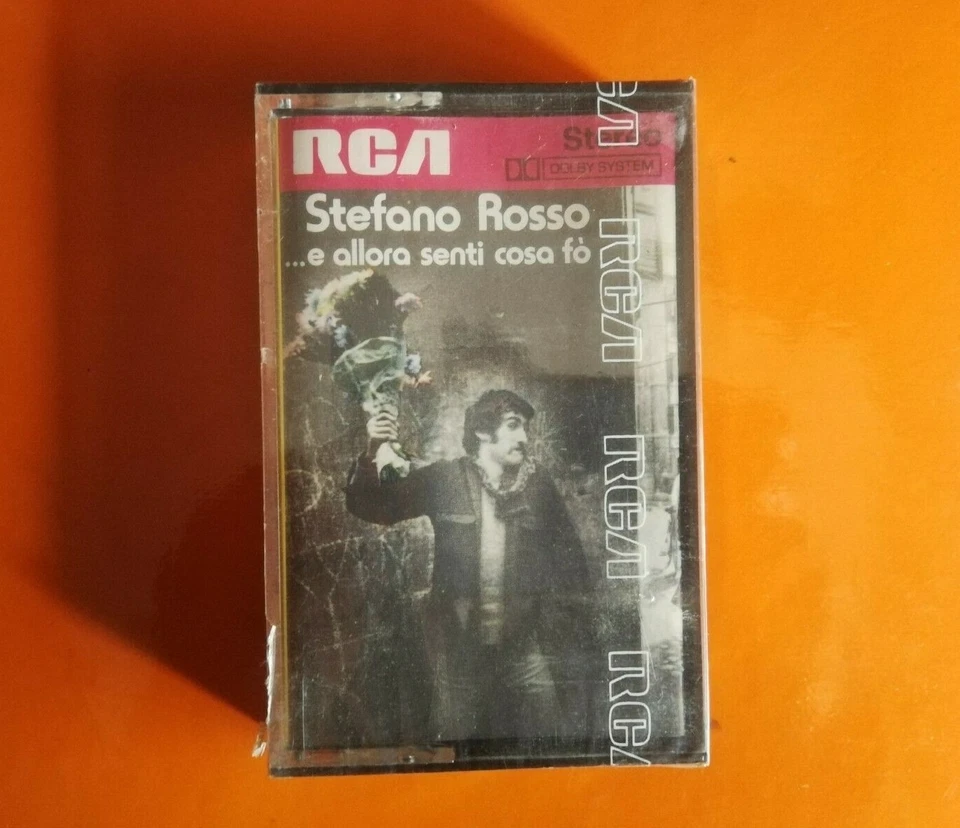 CASSETTA -STEFANO ROSSO ..E ALLORA SENTI COSA FO' RCA 31333 NUOVA SIGILLATA 1978 - Immagine 1 di 1