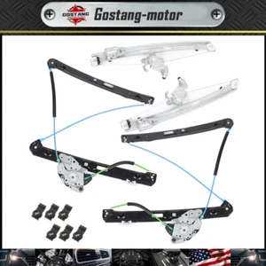 Juego de 4 reguladores de ventana eléctrica delanteros y traseros para BMW 325i 2001-2005 - Imagen 1 de 10