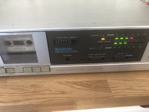 AKAI FM AM STEREO CASSETTE DECK PLATINE HX-A2 TESTÉ - Picture 1 of 6