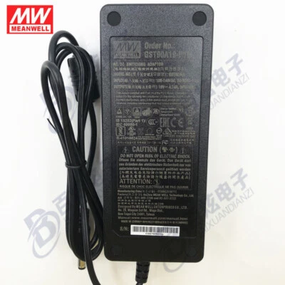 1 pcs MEAN WELL GST90A19-P1M replace GS90A19-P1M 90W 19V 4.74A Power Adapter - Image 1 of 3