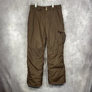 Gander Mountain Ski Pants Womens Small Brown Pockets Lined Outdoors Snowboarding - Picture 1 of 14