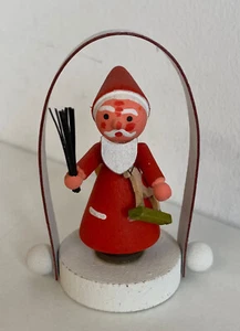 Alter Weihnachtsbaumanhänger Christbaumanhänger Nikolaus Erzgebirge 7354/22 - Picture 1 of 3