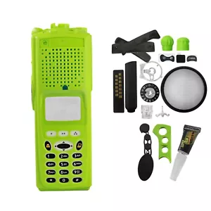 Grün Reparatur Ersatz Front Abdeckung Gehäuse für XTS5000 Model 3 Radio kein Kupfer - Bild 1 von 3