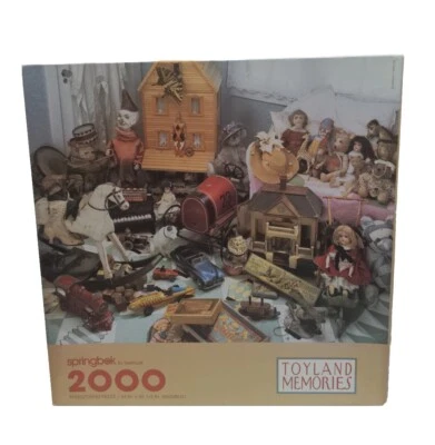 Toyland Memories Springbok 2000 Piece Puzzle                                 PS2 - Image 1 of 3