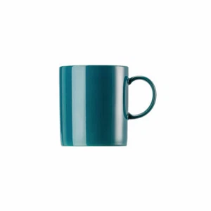 Thomas Sunny Day mug with handle, handle cup, porcelain, Seaside Green 300 ml - Picture 1 of 1