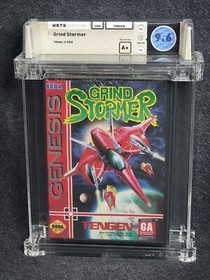 Sega Genesis GRIND STORMER Wata 9.6 A+ NEW Factory Sealed VGA Grail Tengen Game