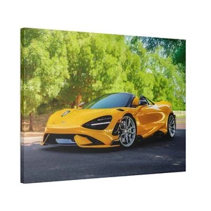 McLaren 765LT High Resolution Museum Quality Horizontal Canvas Print #002 - Picture 1 of 10