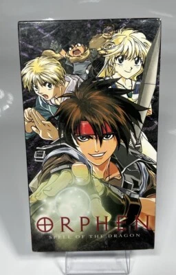 Orphen Vol 1 Spell of the Dragon Vhs 2001 Anime - SCREEN PREVIEW PROMO SEALED - Image 1 of 4