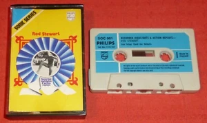 ROD STEWART - UK CASSETTE TAPE - RECORDED HIGHLIGHTS & ACTION REPLAYS (BEST OF) - Picture 1 of 4