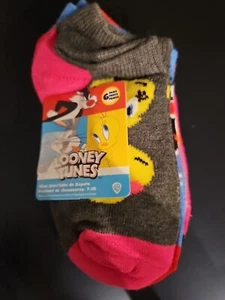 Looney Tunes Socks Brand New 6 Pair - Picture 1 of 2
