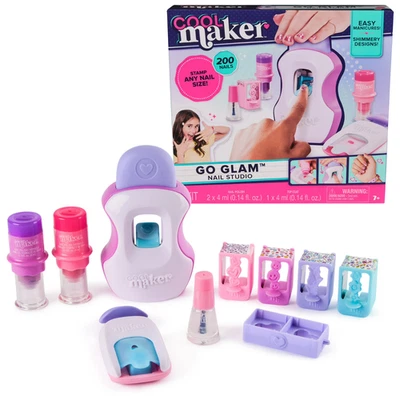 Cool Maker, GO GLAM Nail Art Studio Stamper Toy, aplique de esmalte de uñas Foto 1 de 4