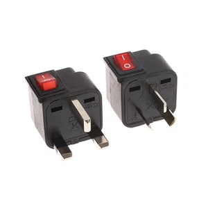 Universal US UK EU AU Travel Electrical Plug Adapter 10A/13A 250V Power Socket* - Afbeelding 1 van 17