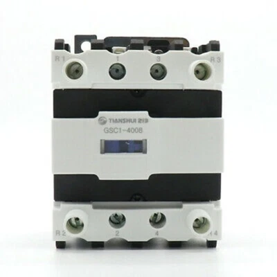 1PC AC contactor GSC1-4008 AC110V Contactor - Image 1 of 2