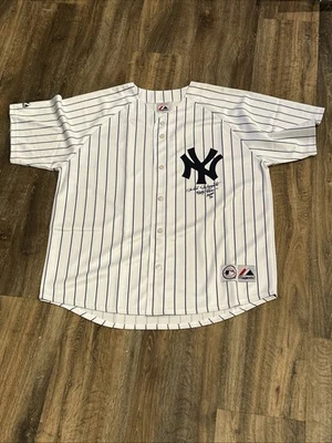 Phil Rizzuto Autographed New York Yankees Jersey “holy Cow “ HOF  94 - Image 1 of 4