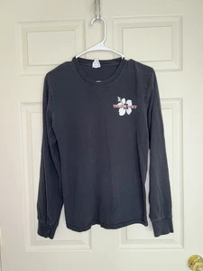 Trader Joes Black Long Sleeve T Shirt Size Small Employee Uniform Work - Picture 1 of 4