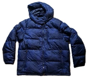 Polo Ralph Lauren Camo Hooded Insulated Waterproof Puffer Jacket Blue Camo XXL - Picture 1 of 14
