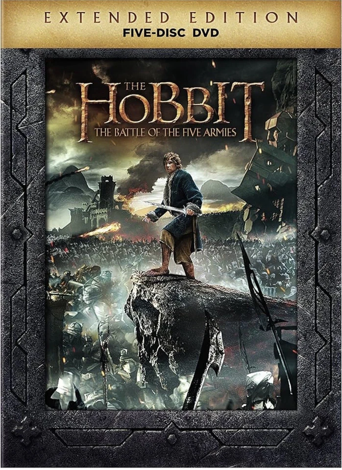 NEW Sealed The Hobbit The Battle of the Five Armies Extended Edition Five Disc - Image 1 of 4