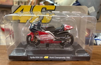 Raro Altaya Aprilia RSW 250 Campeonato Mundial 1998 Nº 46 Escala 1:18 Modelo SU655 Foto 1 de 4
