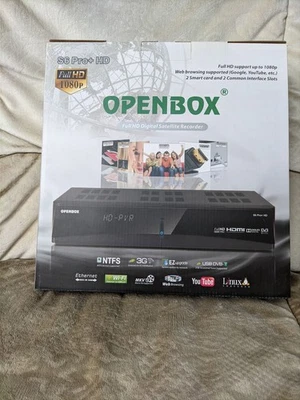 OPENBOX S6 Pro+ HD PVR  Satellite Receiver mit WiFi-Modul Openbox AIR - Bild 1 von 3