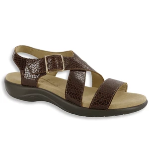SAS Laguna Weave Cross Strap Sandals Size 7 M $131 in Henna - Picture 1 of 15