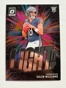 2024 Panini Donruss Optic - Caleb Williams #1 - Light It Up - Bears (RC) - Picture 1 of 2